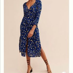 RAHI Leopard Midi Dress